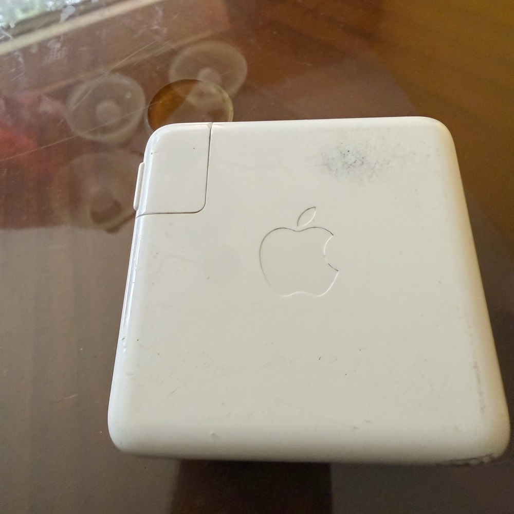 Apple White Charging Block